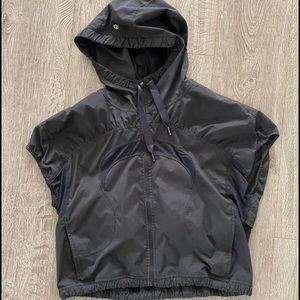 lululemon athletica Black Hooded Vest